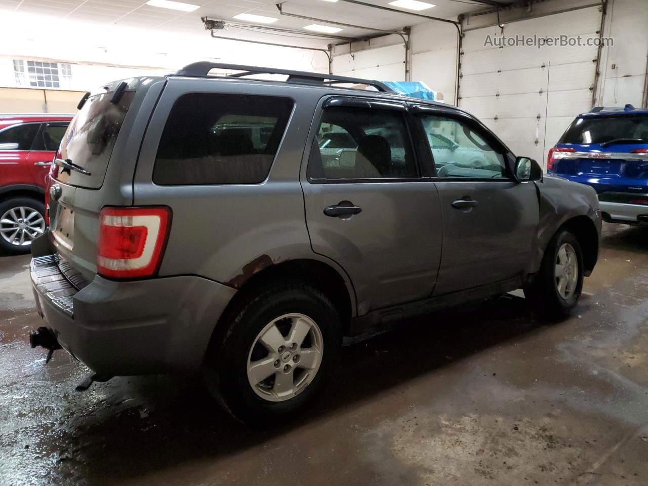 2009 Ford Escape Xlt Gray vin: 1FMCU03GX9KA11658