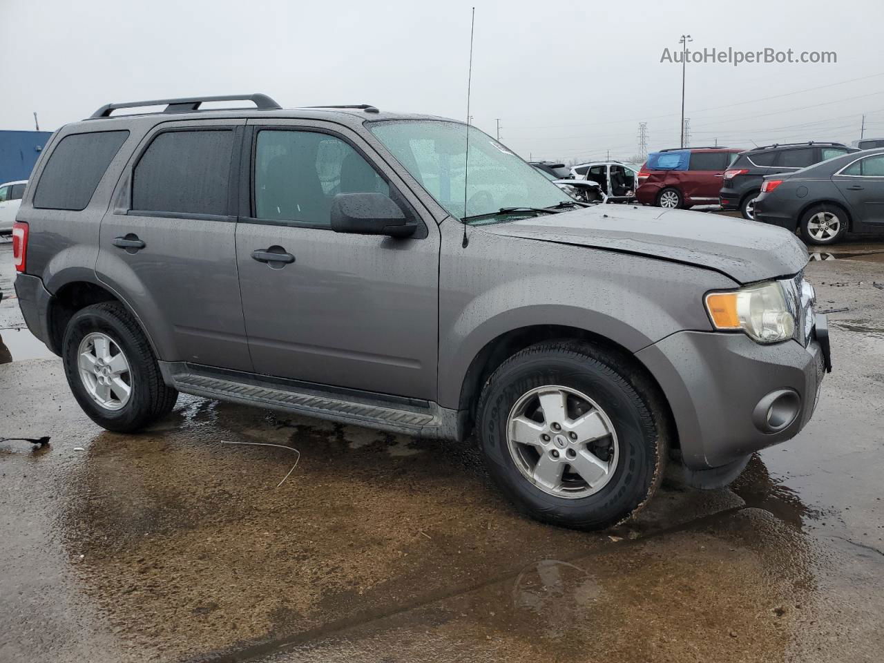 2009 Ford Escape Xlt Gray vin: 1FMCU03GX9KA50976