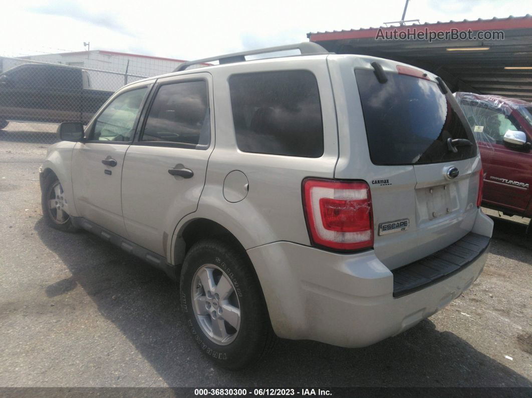 2009 Ford Escape Xlt Cream vin: 1FMCU03GX9KA87459