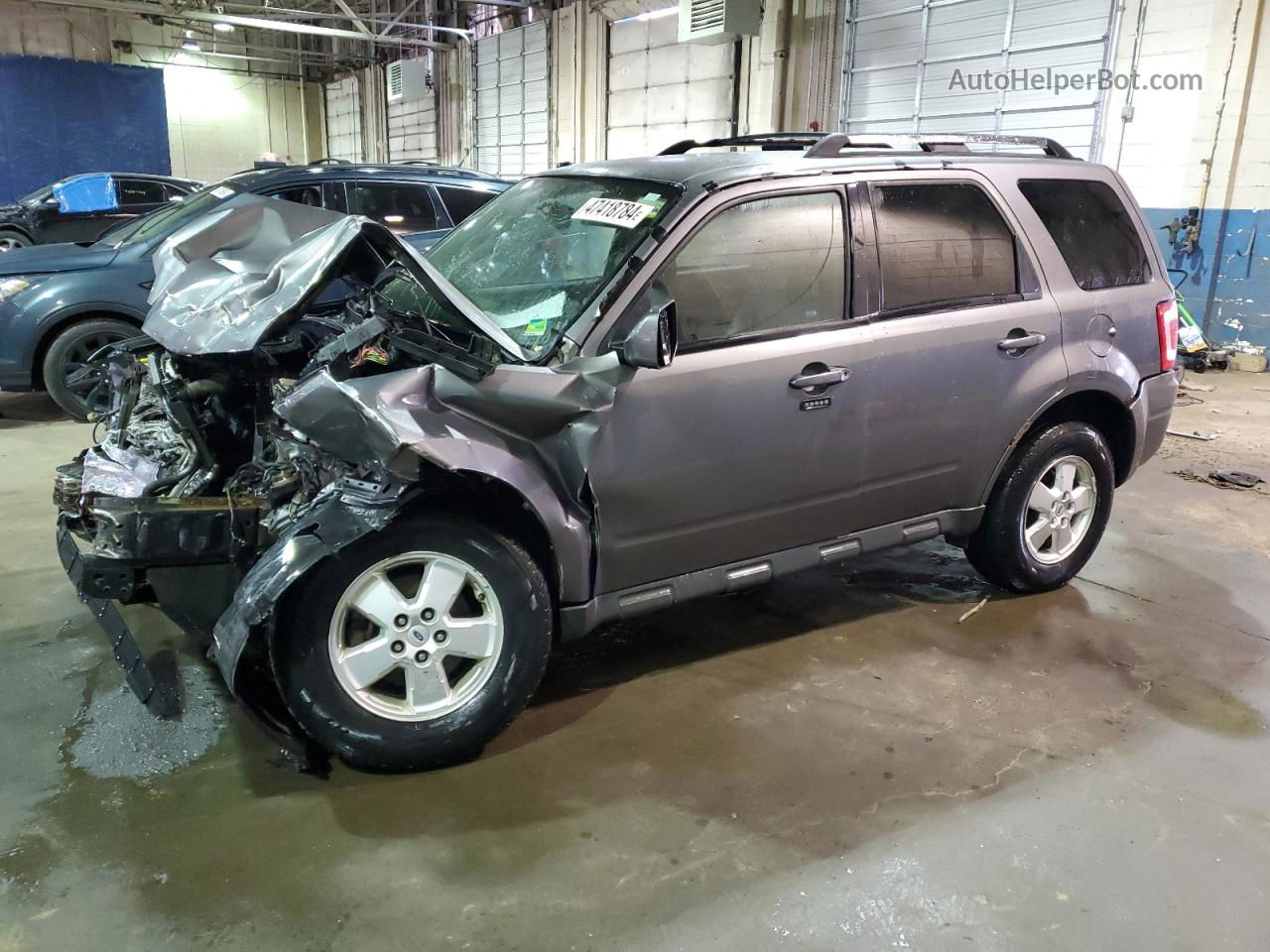 2009 Ford Escape Limited Gray vin: 1FMCU04709KD03494