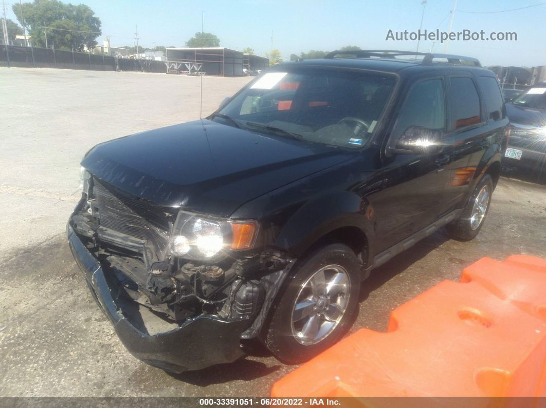 2009 Ford Escape Limited Black vin: 1FMCU04749KD05023