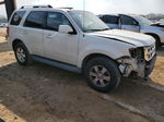 2009 Ford Escape Limited White vin: 1FMCU04G19KC34766