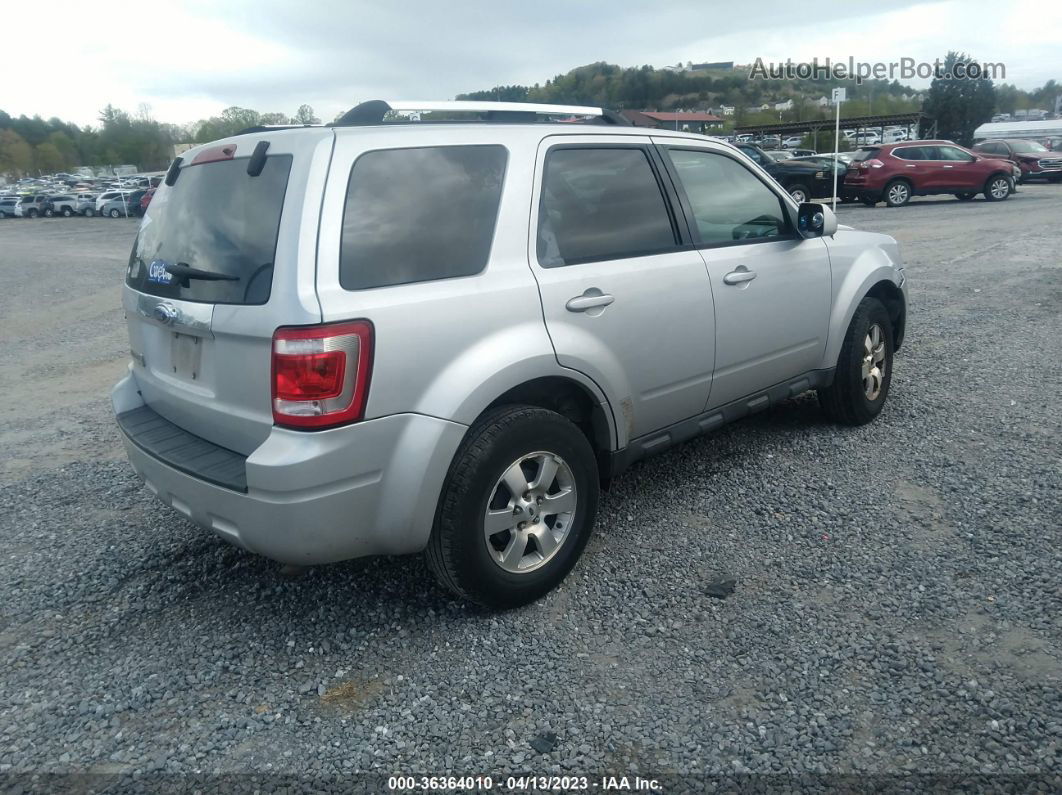 2009 Ford Escape Limited Серебряный vin: 1FMCU04G39KA18112