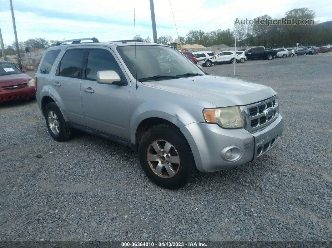 2009 Ford Escape Limited Серебряный vin: 1FMCU04G39KA18112