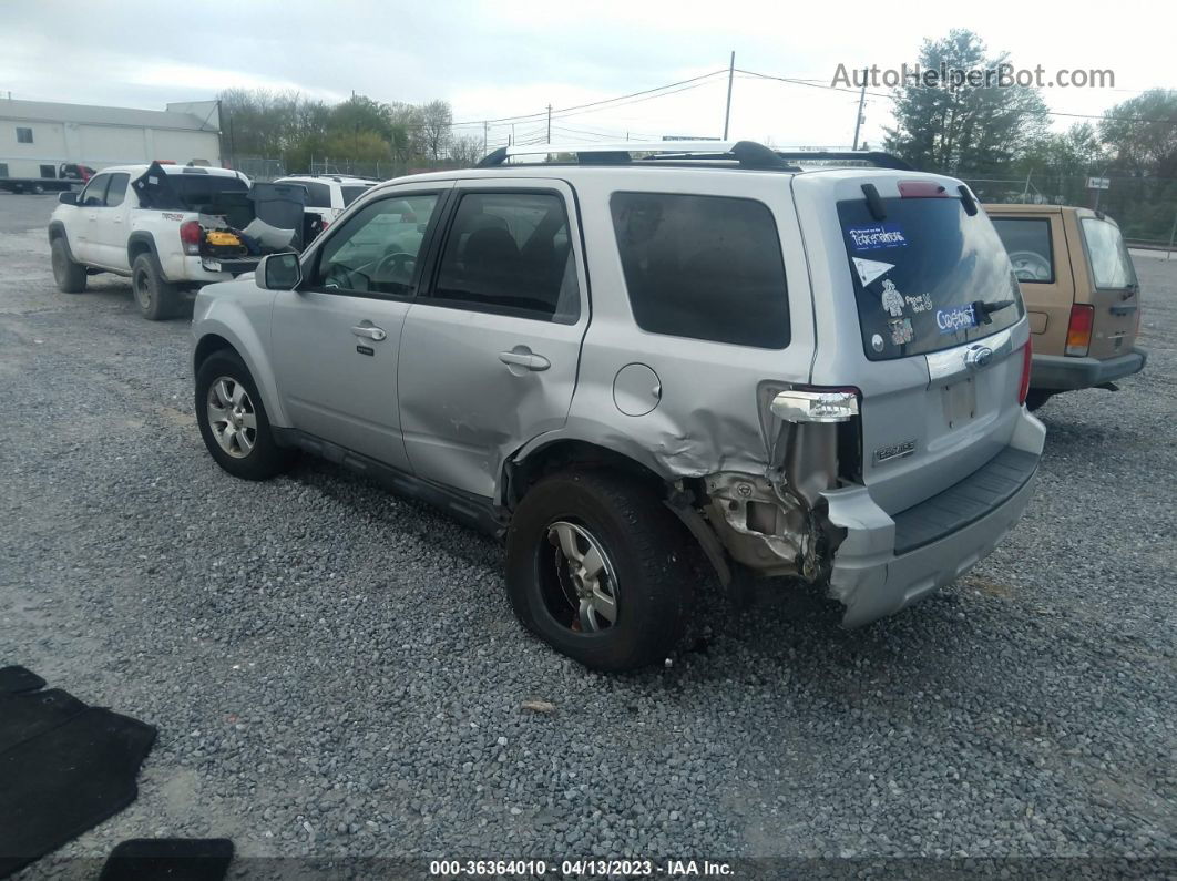 2009 Ford Escape Limited Серебряный vin: 1FMCU04G39KA18112