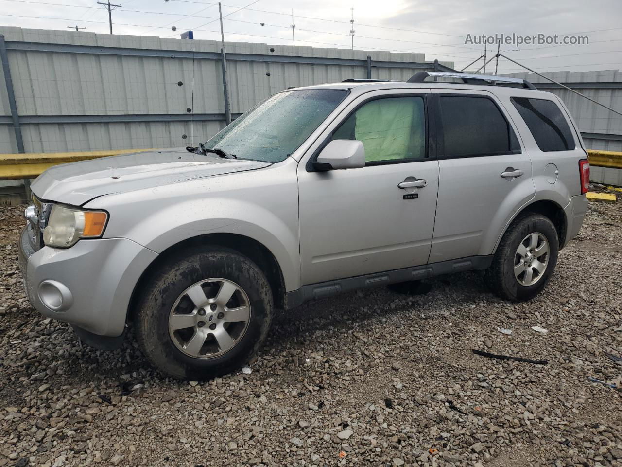 2009 Ford Escape Limited Silver vin: 1FMCU04G49KC02698