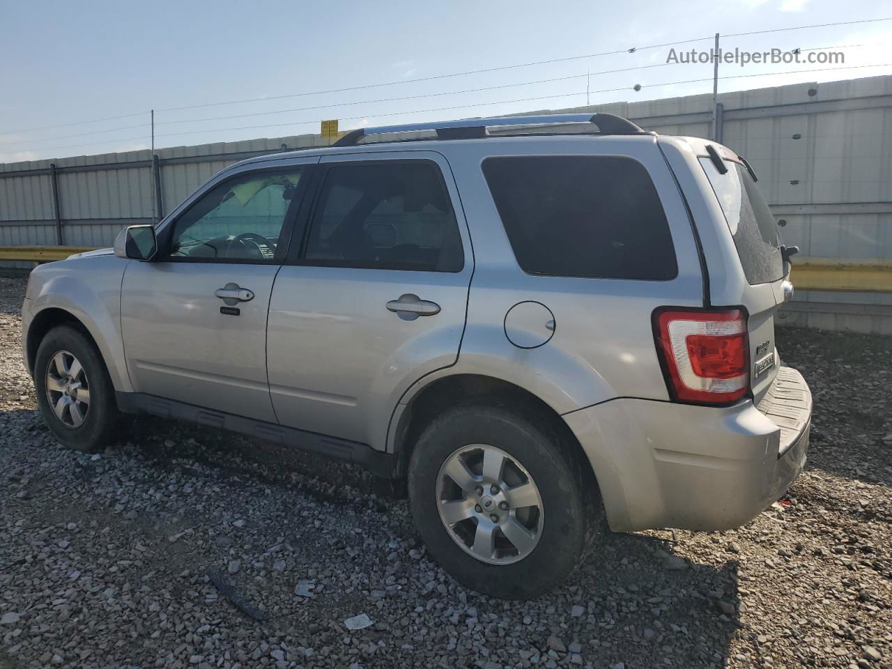 2009 Ford Escape Limited Silver vin: 1FMCU04G49KC02698