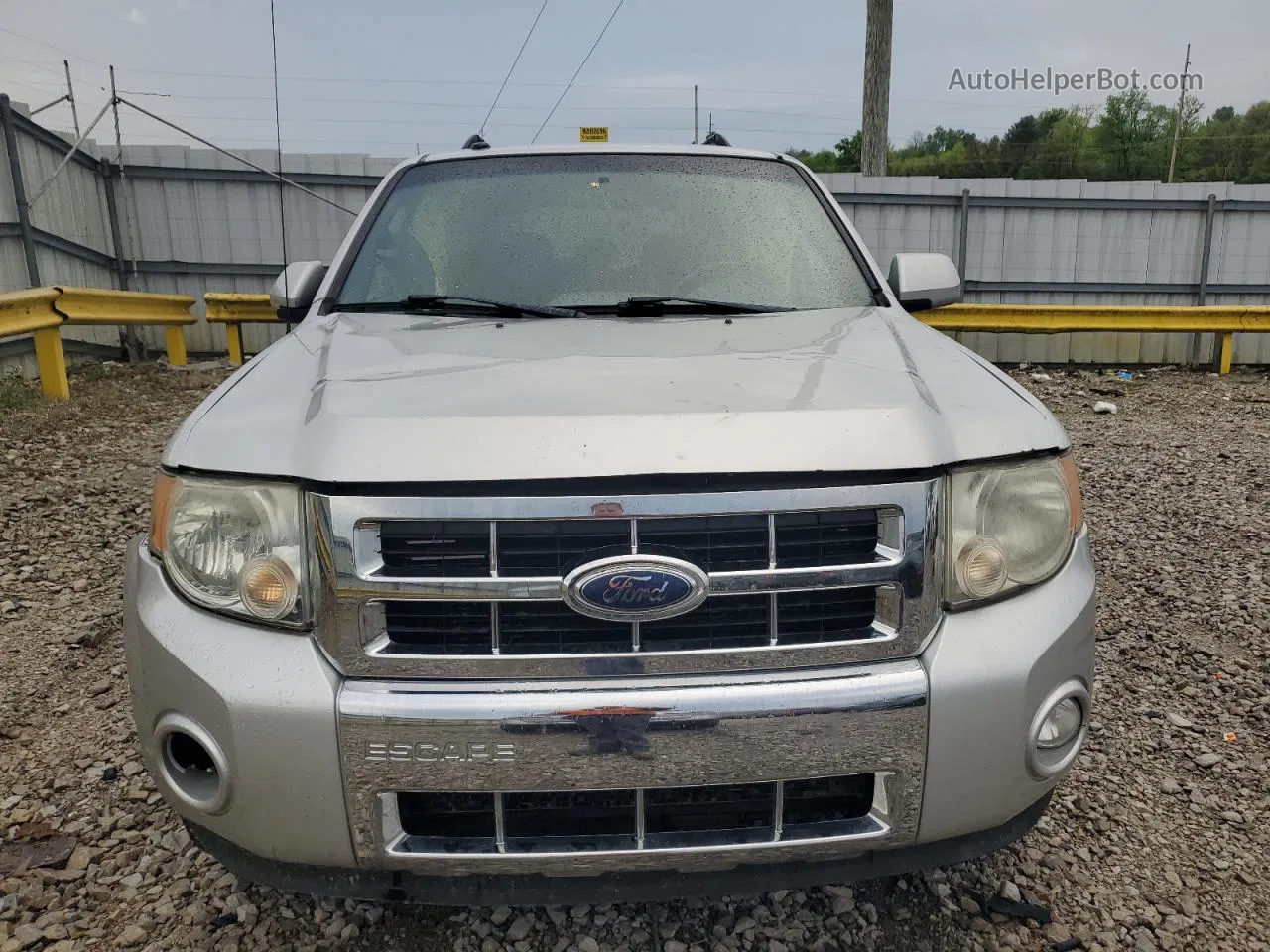 2009 Ford Escape Limited Silver vin: 1FMCU04G49KC02698