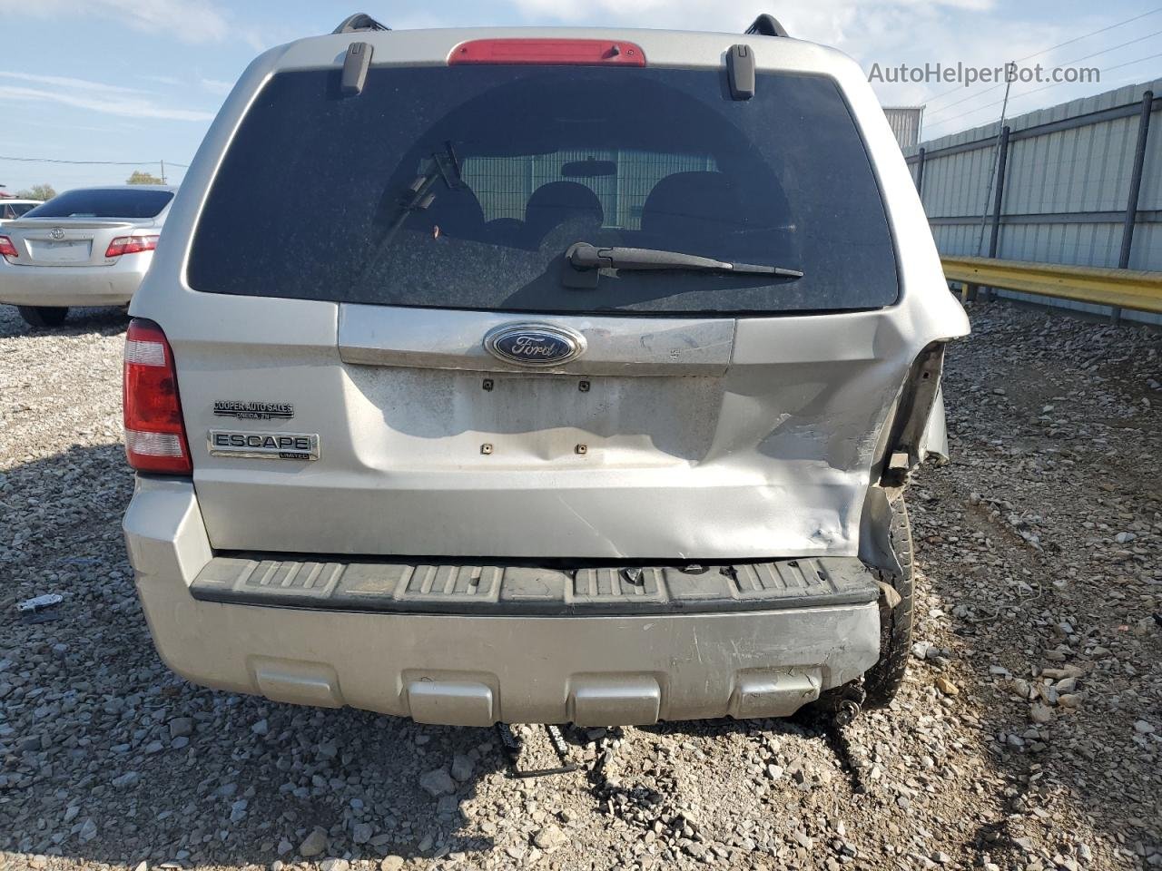 2009 Ford Escape Limited Silver vin: 1FMCU04G49KC02698