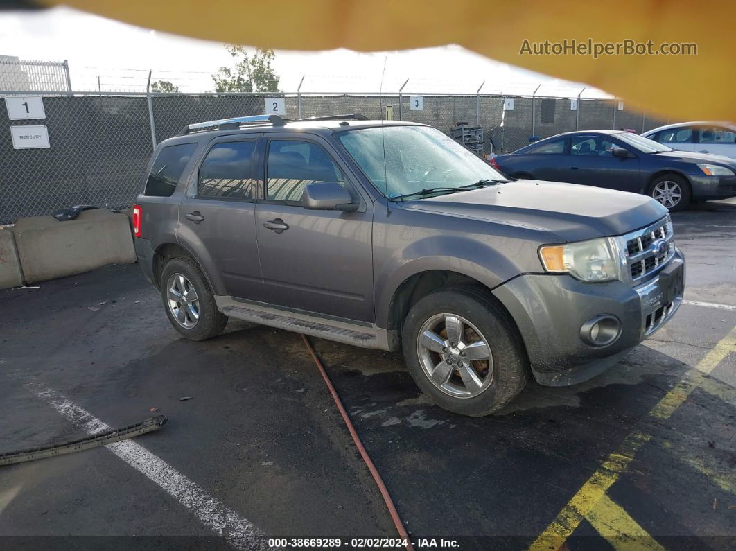 2009 Ford Escape Limited Серый vin: 1FMCU04G49KD13929