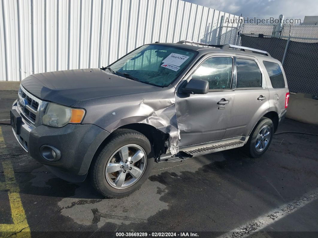 2009 Ford Escape Limited Серый vin: 1FMCU04G49KD13929