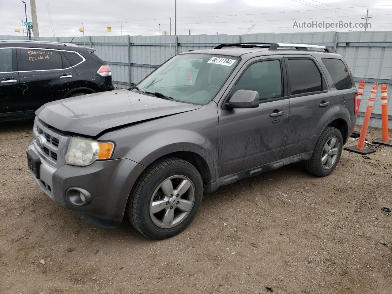 2009 Ford Escape Limited Gray vin: 1FMCU04G59KB94689