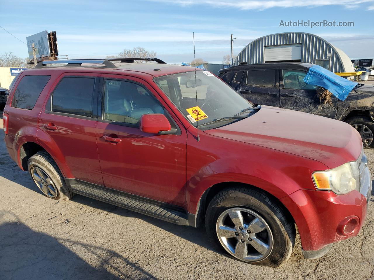 2009 Ford Escape Limited Maroon vin: 1FMCU04G59KC67608