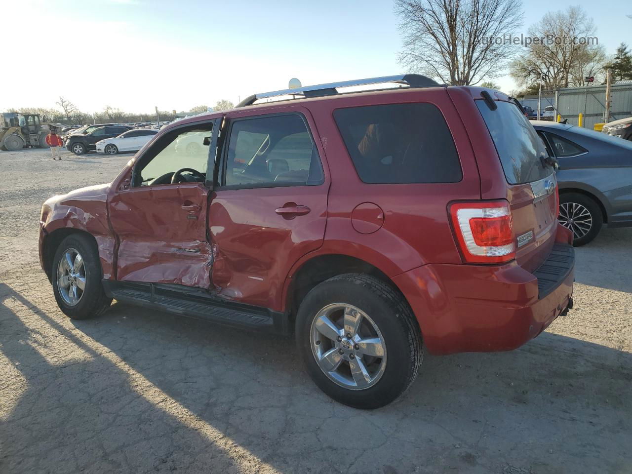 2009 Ford Escape Limited Maroon vin: 1FMCU04G59KC67608