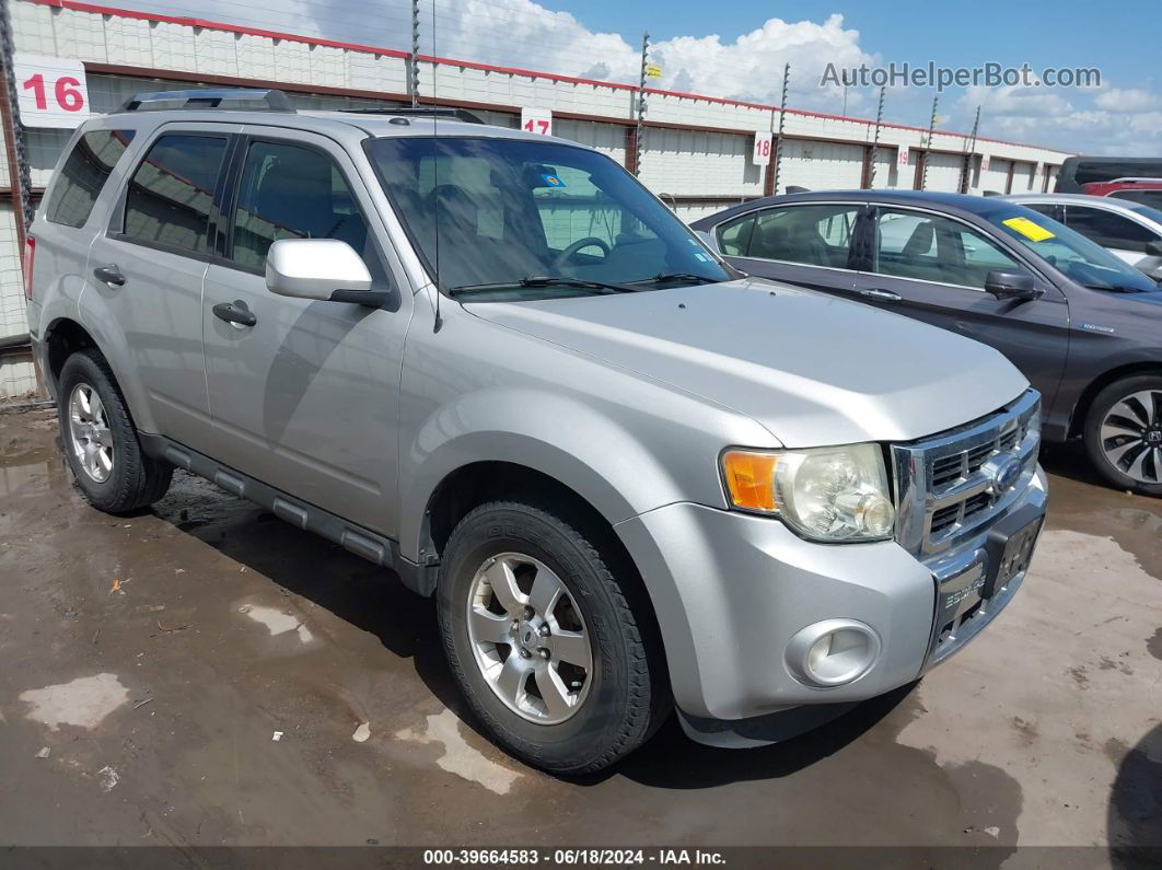 2009 Ford Escape Limited Серебряный vin: 1FMCU04G79KA18906