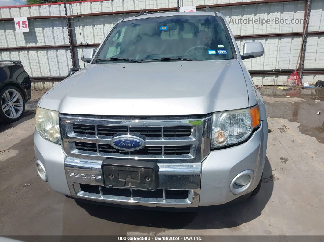 2009 Ford Escape Limited Серебряный vin: 1FMCU04G79KA18906