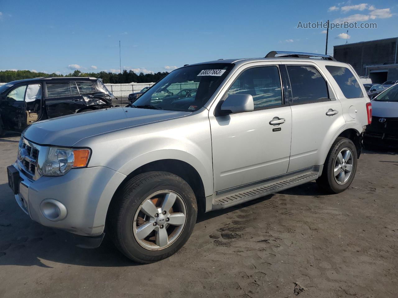 2009 Ford Escape Limited Silver vin: 1FMCU04G79KA63585