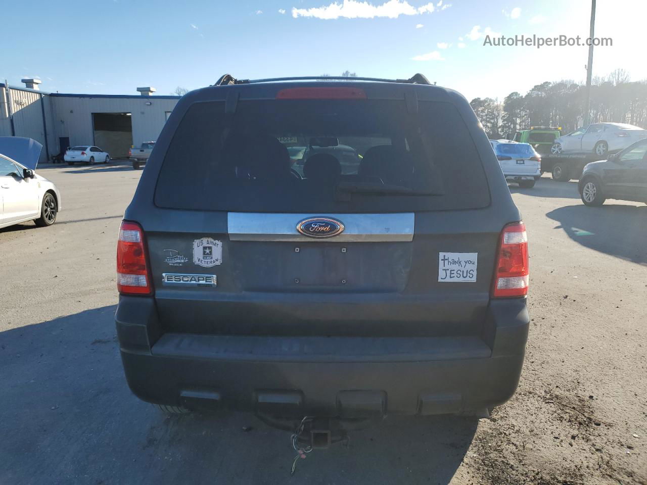 2009 Ford Escape Limited Green vin: 1FMCU04G89KB78700