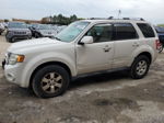 2009 Ford Escape Limited White vin: 1FMCU04G89KD14047