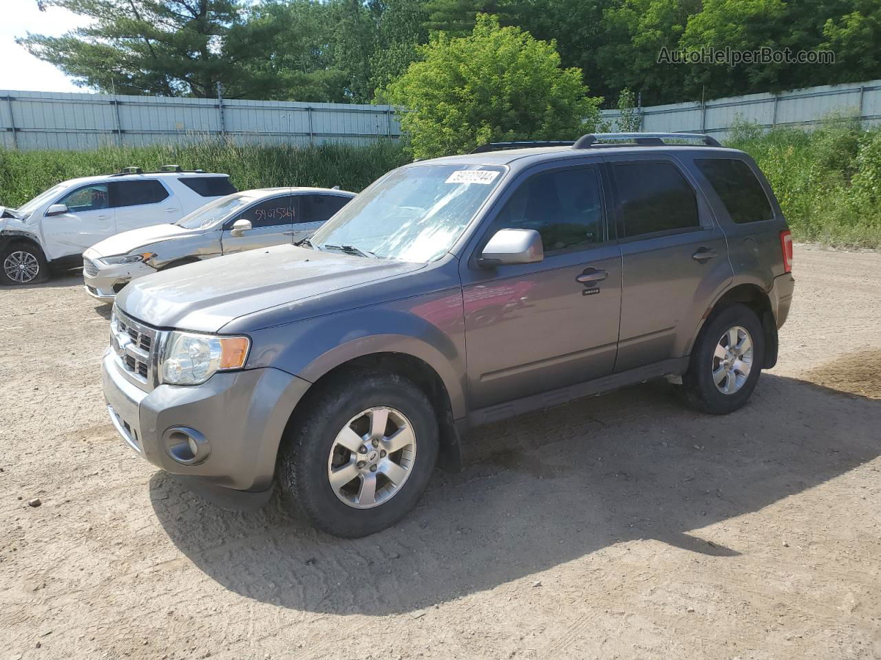 2009 Ford Escape Limited Gray vin: 1FMCU04G99KA64950