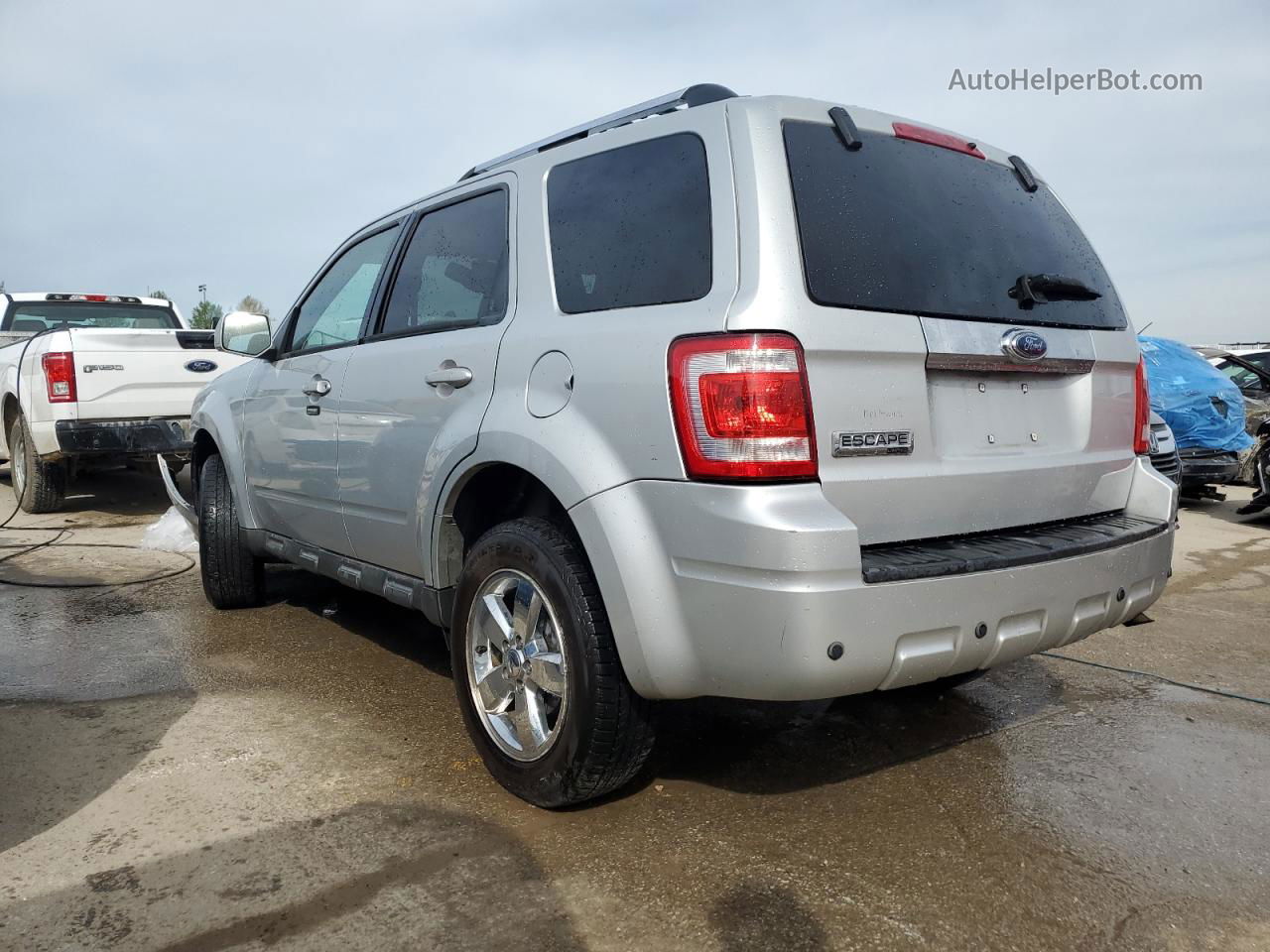 2009 Ford Escape Limited Silver vin: 1FMCU04GX9KC85599