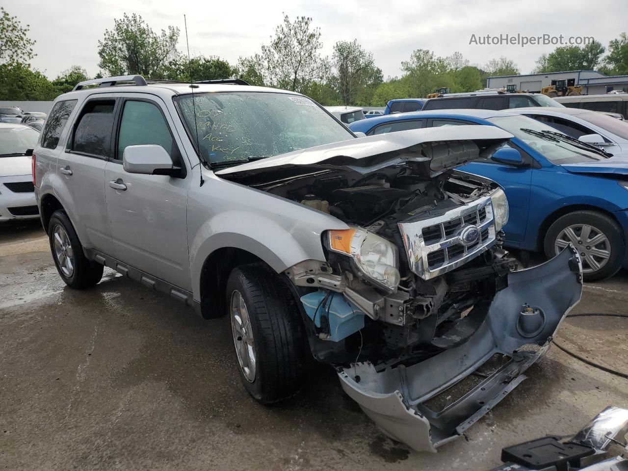 2009 Ford Escape Limited Silver vin: 1FMCU04GX9KC85599