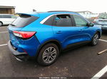 2021 Ford Escape Sel Hybrid Light Blue vin: 1FMCU0CZ4MUA52060