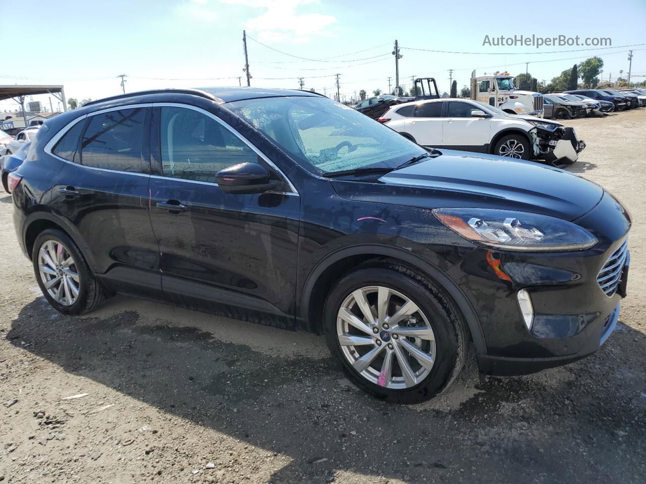 2021 Ford Escape Titanium Black vin: 1FMCU0DZ4MUA08719