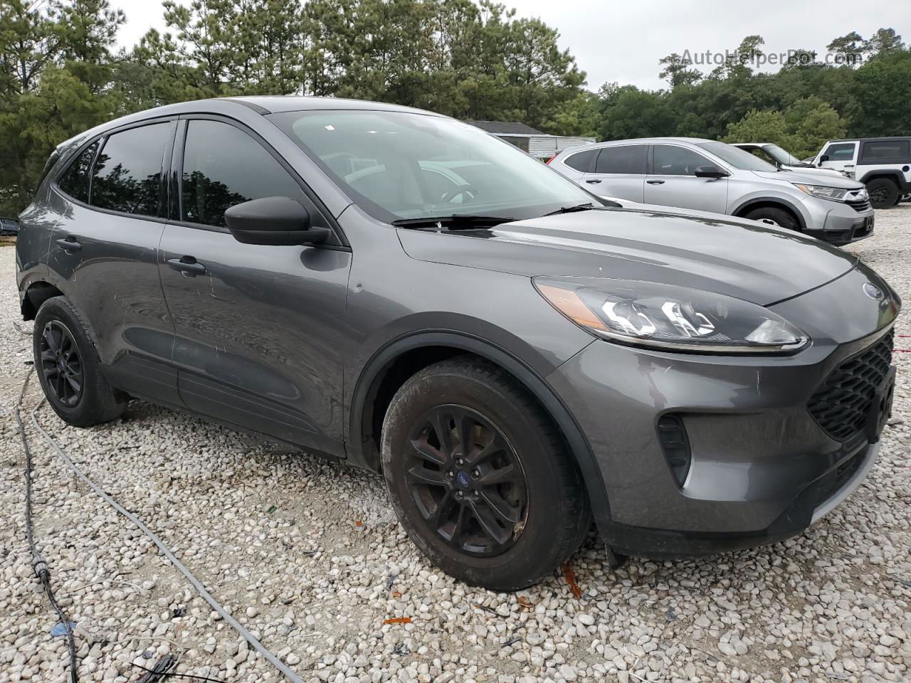 2021 Ford Escape S Charcoal vin: 1FMCU0F60MUA45284