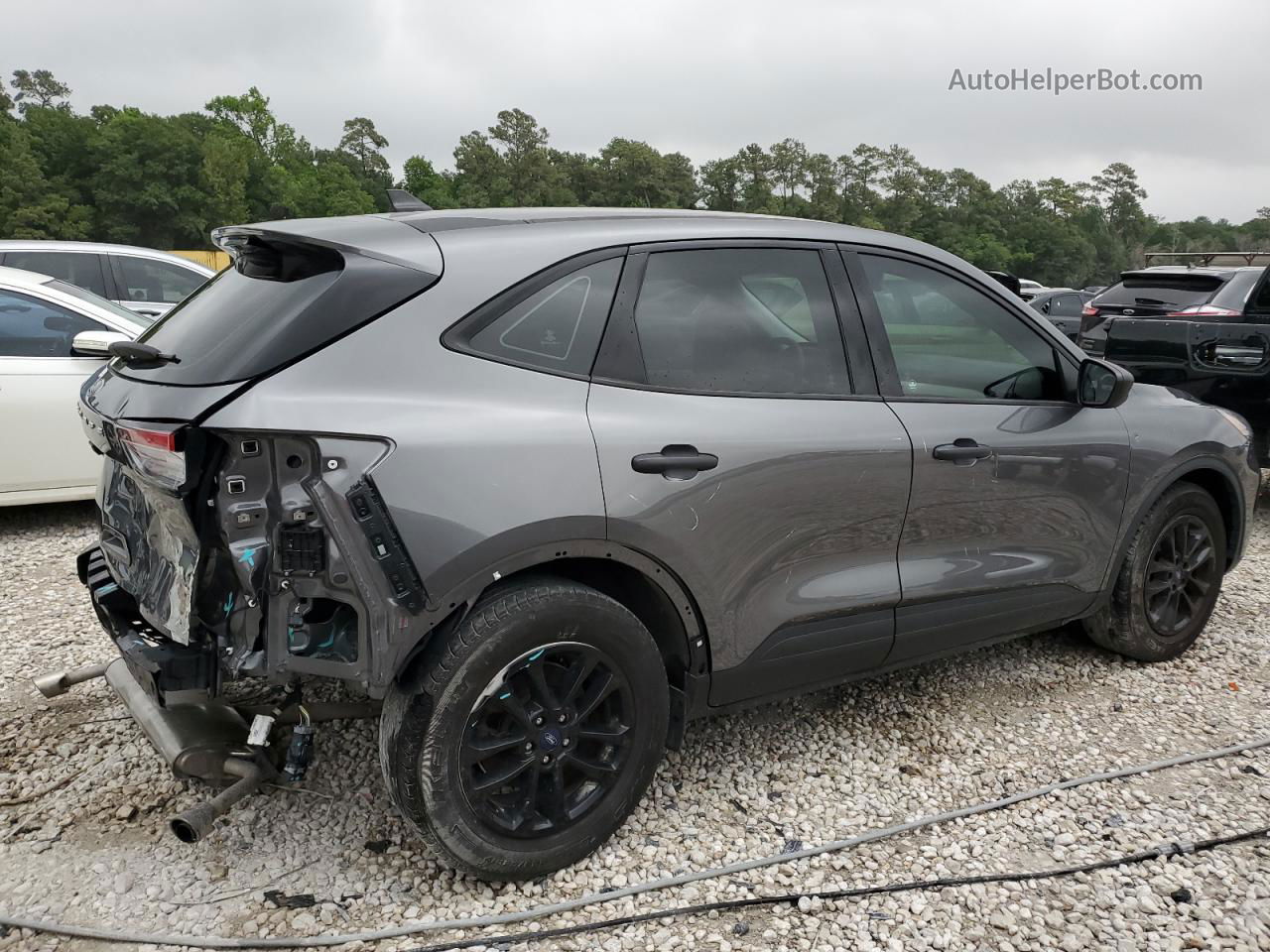 2021 Ford Escape S Угольный vin: 1FMCU0F60MUA45284