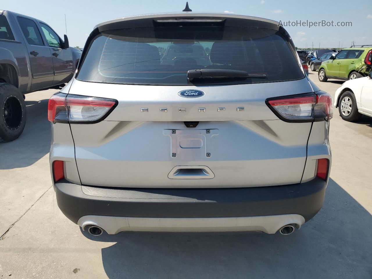 2021 Ford Escape S Gray vin: 1FMCU0F61MUA25156