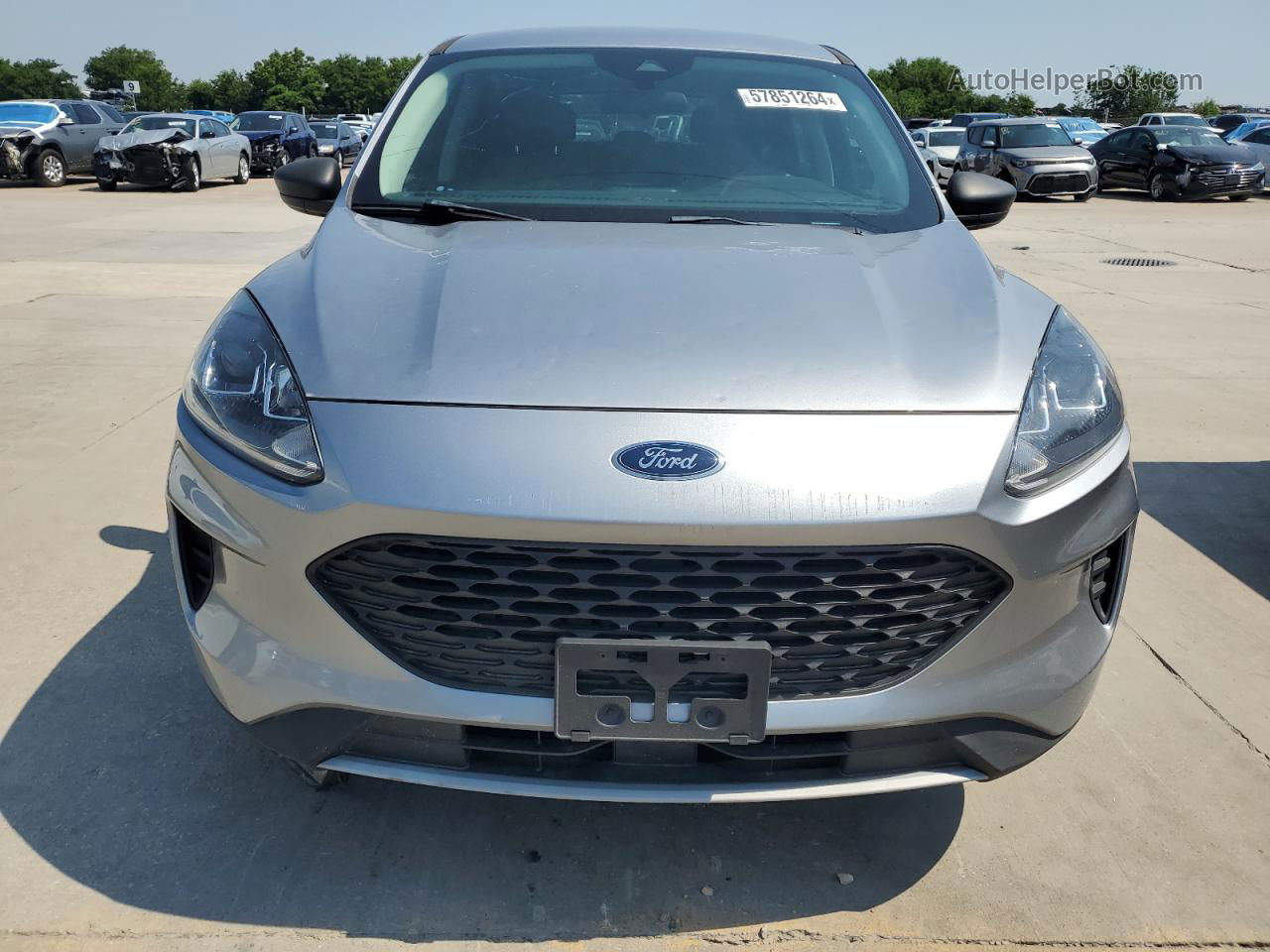 2021 Ford Escape S Gray vin: 1FMCU0F61MUA25156