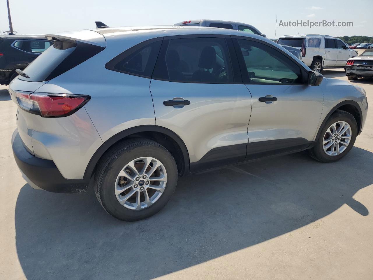 2021 Ford Escape S Gray vin: 1FMCU0F61MUA25156