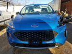 2021 Ford Escape S Blue vin: 1FMCU0F6XMUA95755