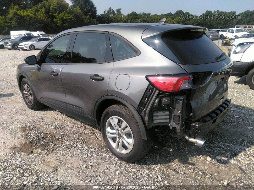 2021 Ford Escape S Gray vin: 1FMCU0F6XMUA96582