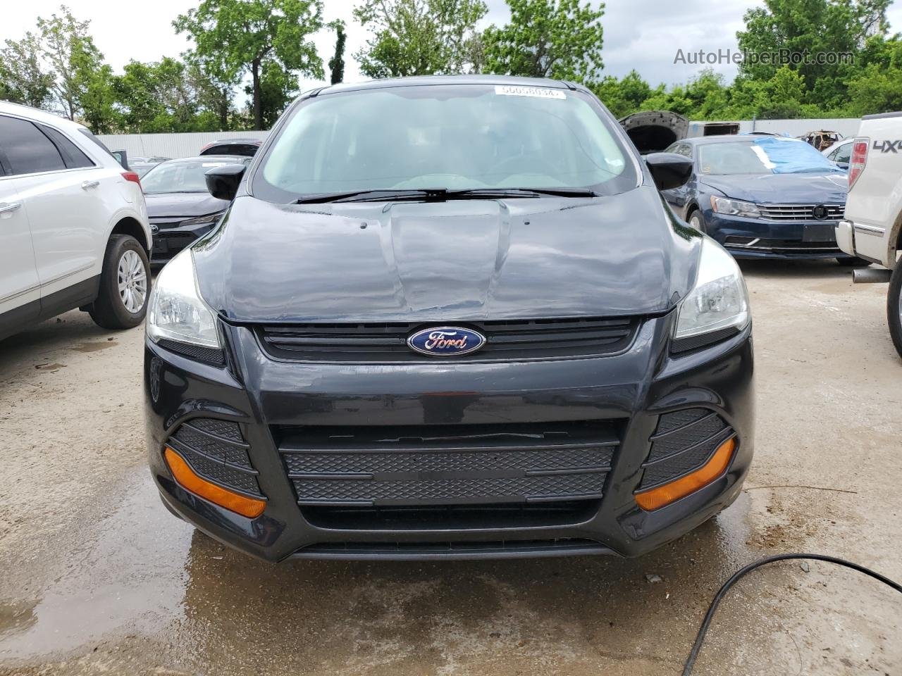 2013 Ford Escape S Black vin: 1FMCU0F70DUB95825