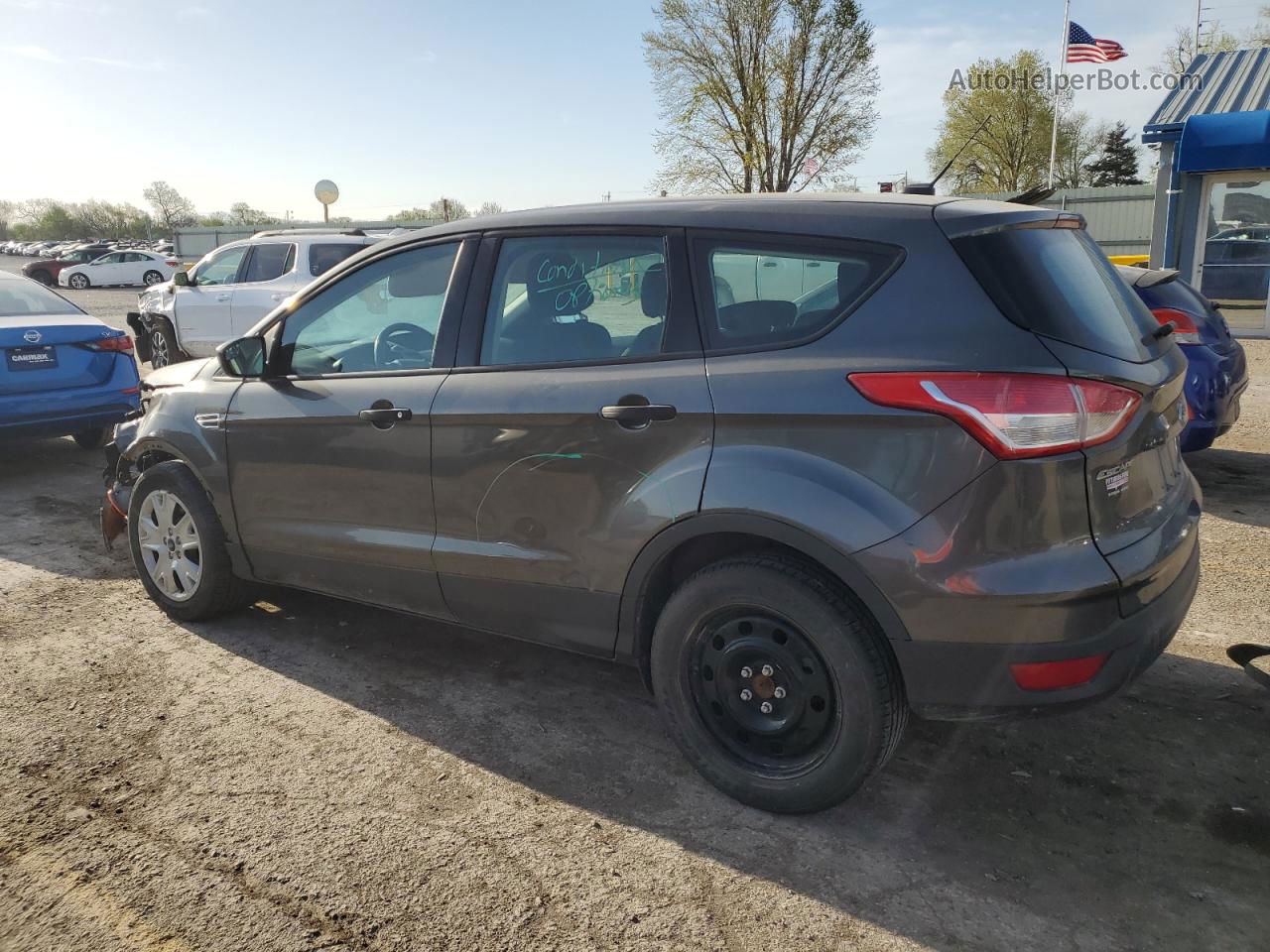 2015 Ford Escape S Серый vin: 1FMCU0F70FUB30170