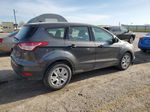 2015 Ford Escape S Gray vin: 1FMCU0F70FUB30170