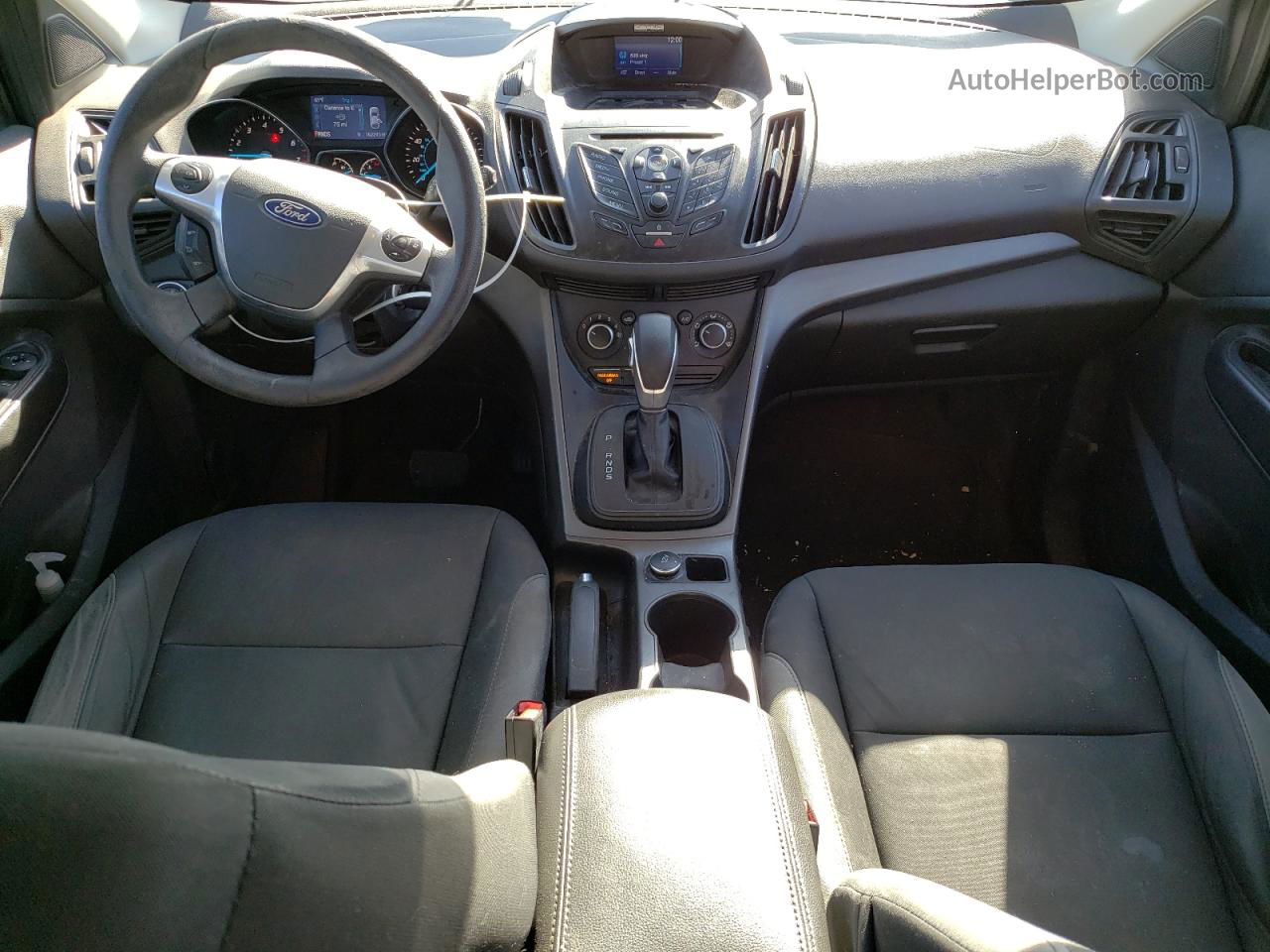 2015 Ford Escape S Белый vin: 1FMCU0F70FUB45459