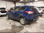 2015 Ford Escape S Blue vin: 1FMCU0F70FUB65601