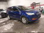 2015 Ford Escape S Blue vin: 1FMCU0F70FUB65601