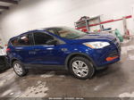 2015 Ford Escape S Blue vin: 1FMCU0F70FUB65601