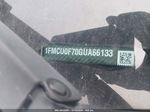 2016 Ford Escape S Белый vin: 1FMCU0F70GUA66133