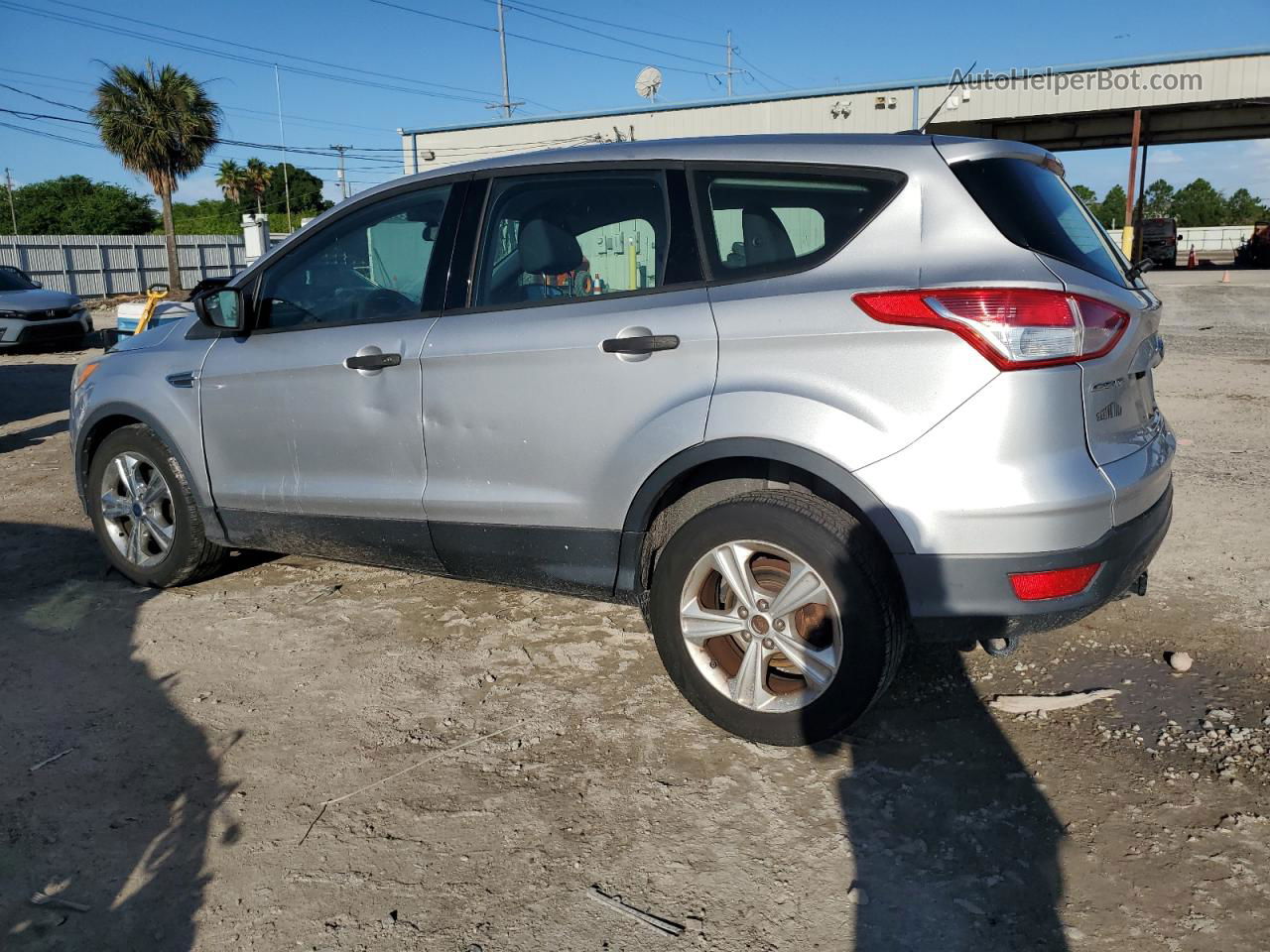 2016 Ford Escape S Серебряный vin: 1FMCU0F70GUB53112