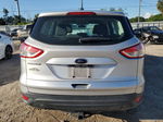 2016 Ford Escape S Silver vin: 1FMCU0F70GUB53112