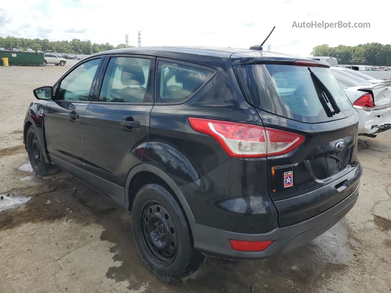 2016 Ford Escape S Black vin: 1FMCU0F70GUB89138