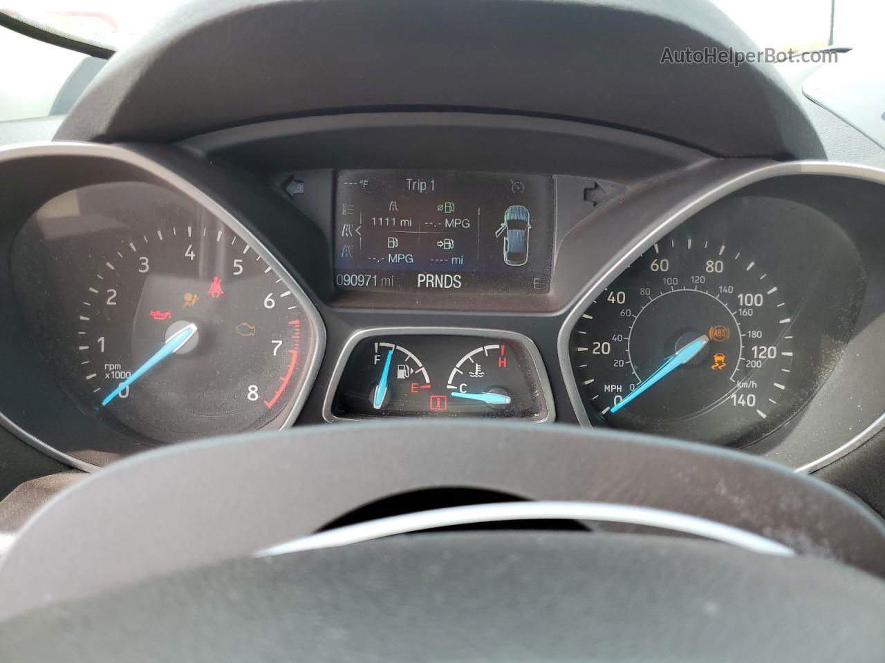 2017 Ford Escape S Золотой vin: 1FMCU0F70HUD04354