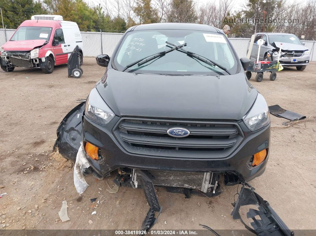 2019 Ford Escape S Black vin: 1FMCU0F70KUA11089