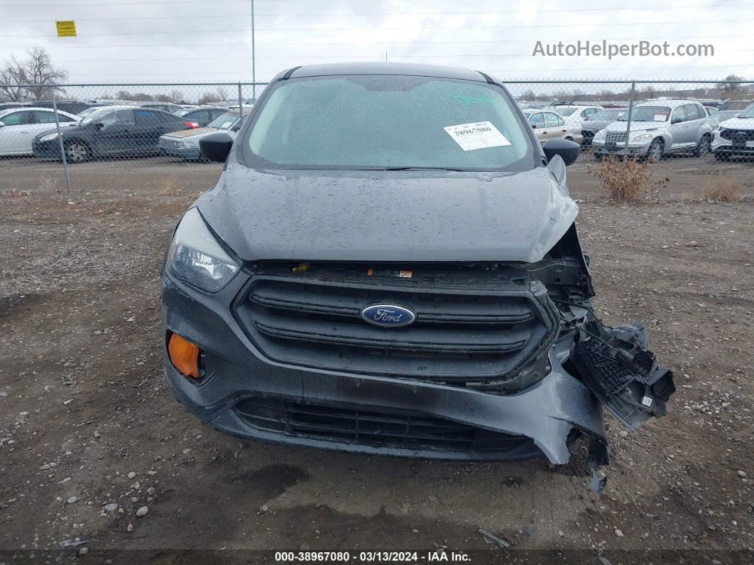 2019 Ford Escape S Gray vin: 1FMCU0F70KUA63709