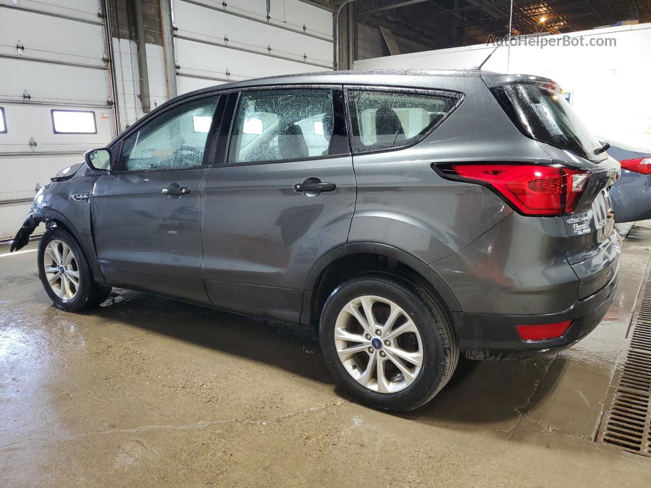 2019 Ford Escape S Серый vin: 1FMCU0F70KUC04455